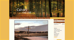 Desktop Screenshot of calvaryoakcliff.org